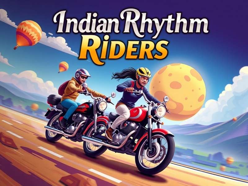 Indian Rhythm Riders Game Cover
